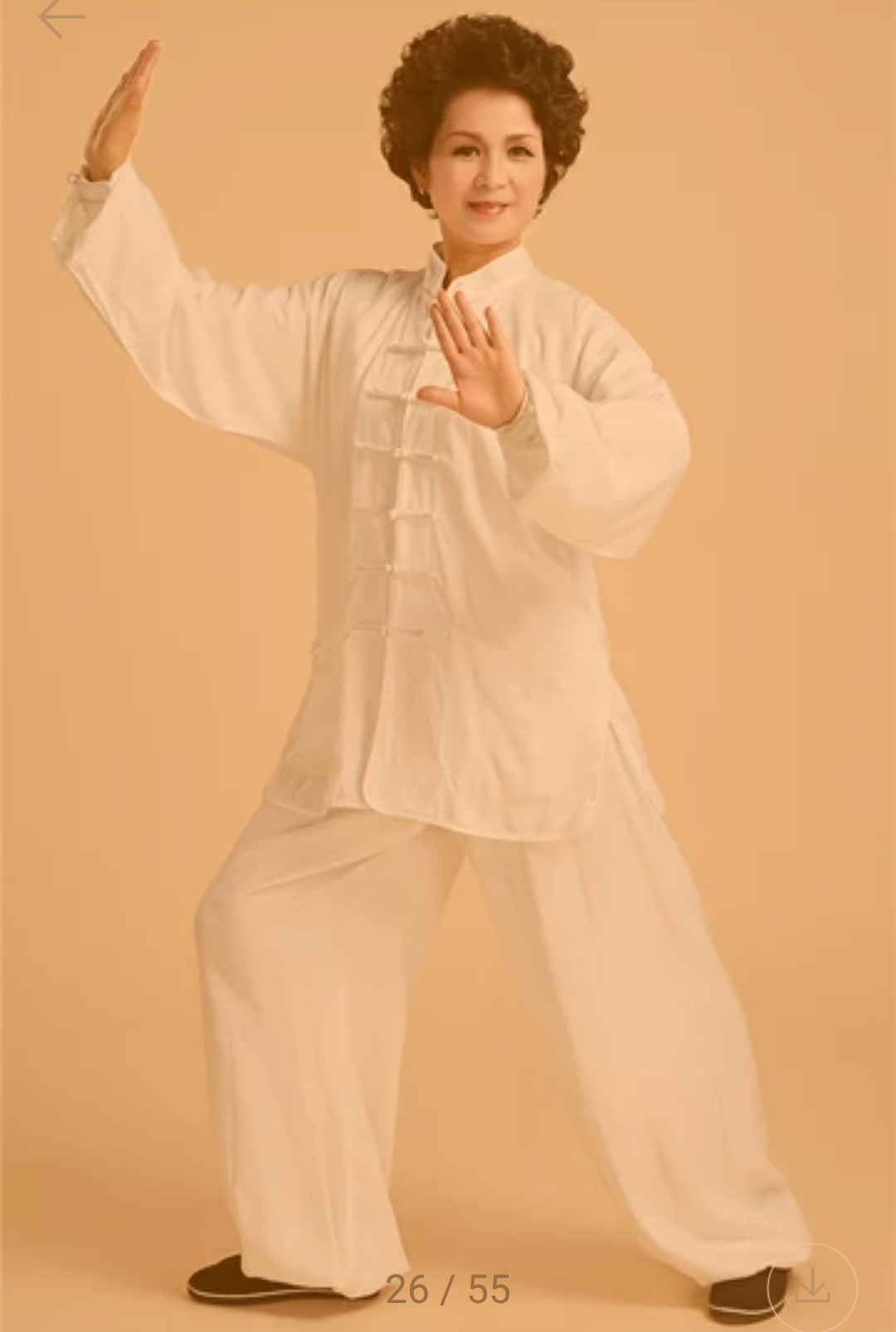 Kung Fu, Tai Chi oblečení obleky ---- bílý (žena)