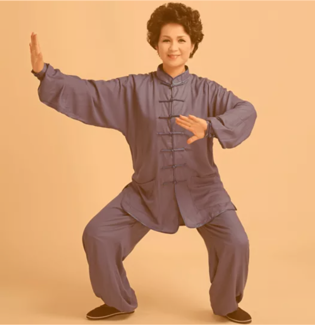 Kung Fu, Tai Chi oblečení obleky ---- modrý (žena)