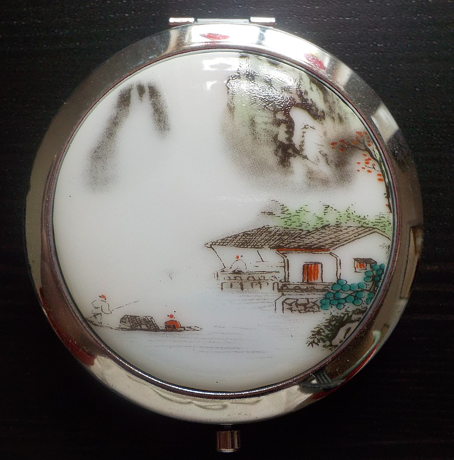 Zrcadlo z keramiky --rodné město