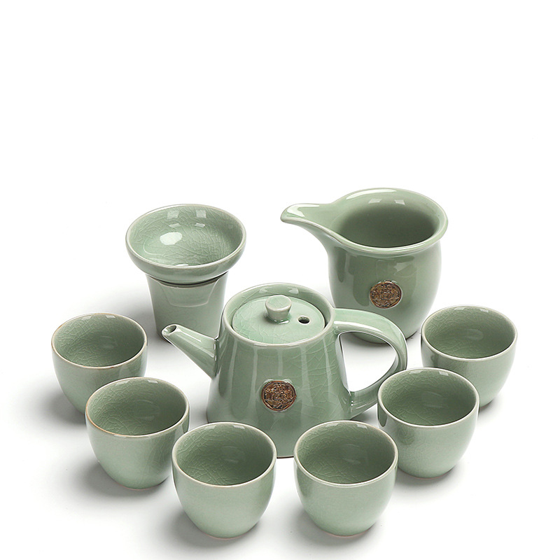Čínský Kungfu čajový set---Činský celadon ( Zelený)