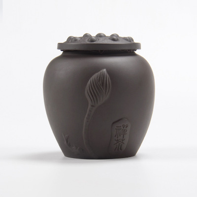 Čínská čajová dóza - Čínská Yixing Zisha keramika（Černý zenový čaj）