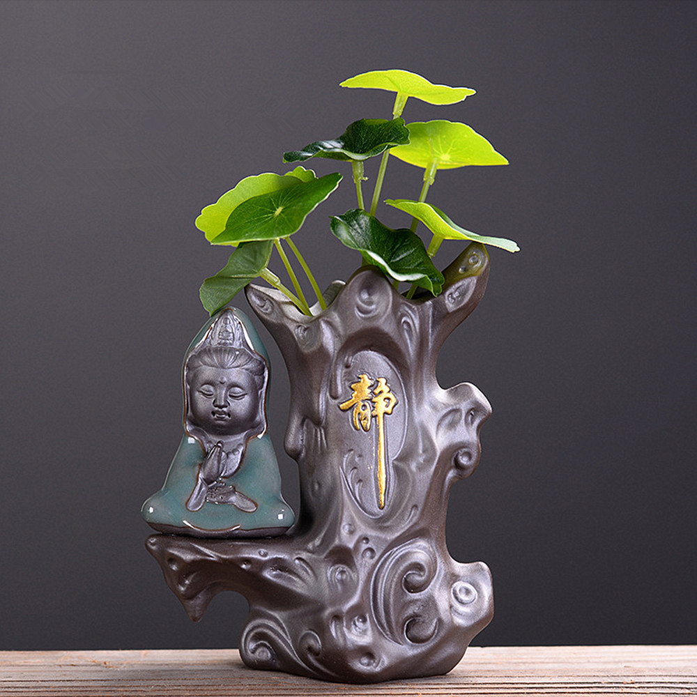 Váza ornament od Yixing zisha ----Guanyin
