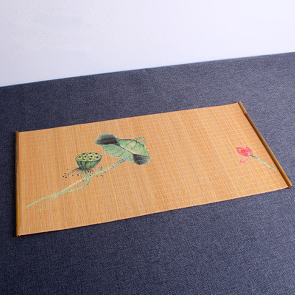 Bambusová podložka na čaj - Lotus 10 x 46 cm