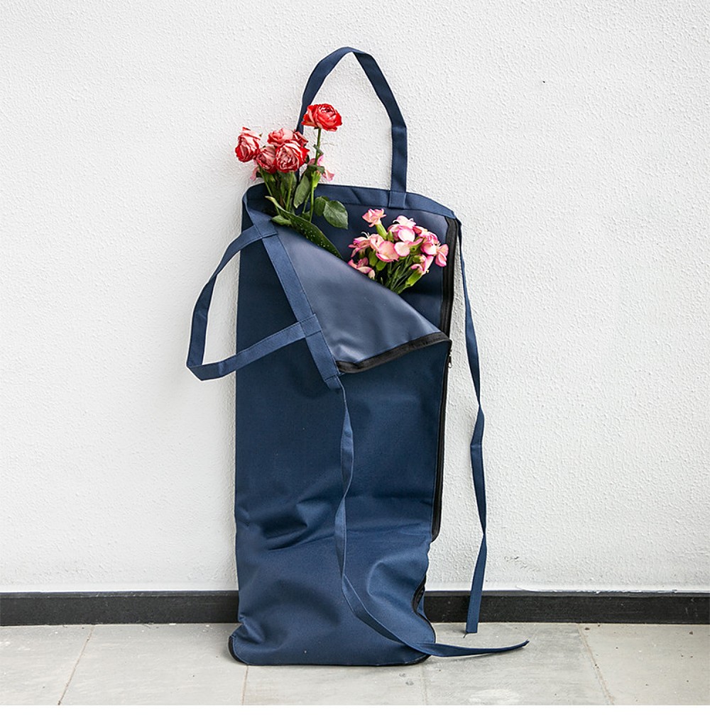 Vodotěsná dvouúčelová květinová taška - hnědá