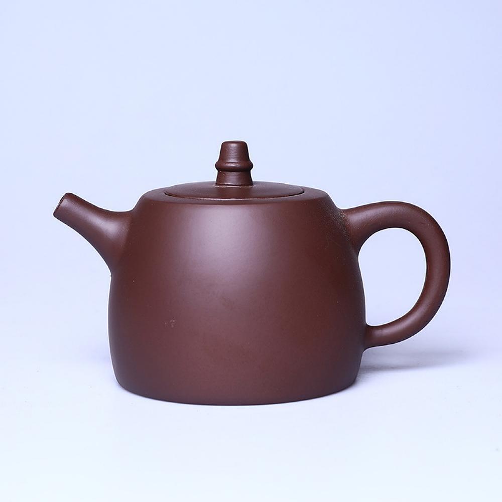 Čínská čajová konvice (Handuo „soudek“)-Čínská Yixing Zisha keramika 