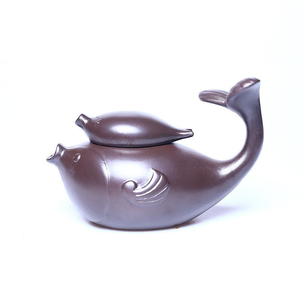 Čínská čajová konvice (Ryba)-Čínská Yixing Zisha keramika 