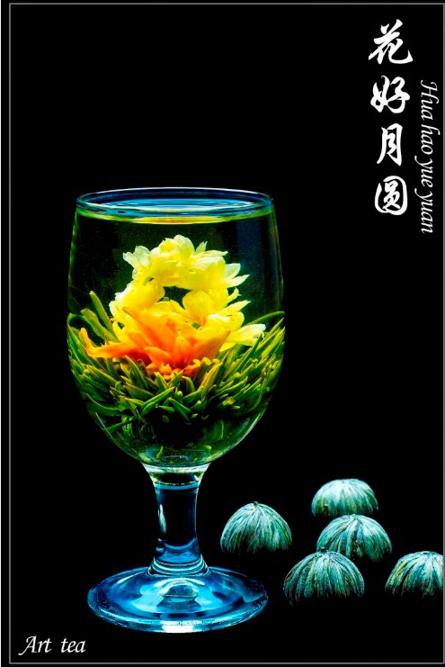 Kvetoucí čaj - Elixír lásky (Hua Hao Yue Yuan)